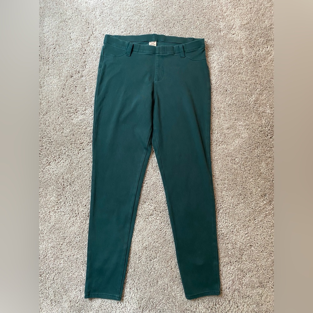 Faded Glory Women's Dark Green Leggings - Picture 4 of 5